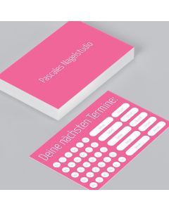 Terminkarte Pink Nails